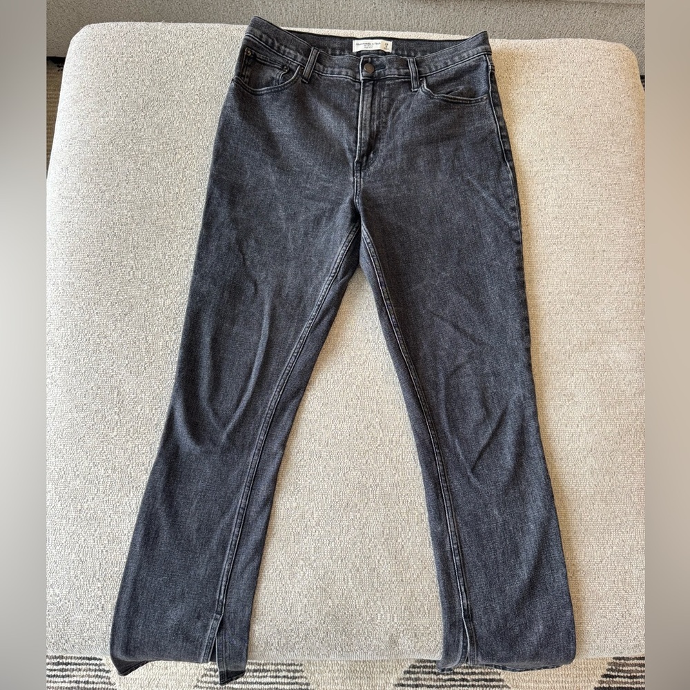 Abercrombie & Fitch Black Skinny High Rise Jeans
